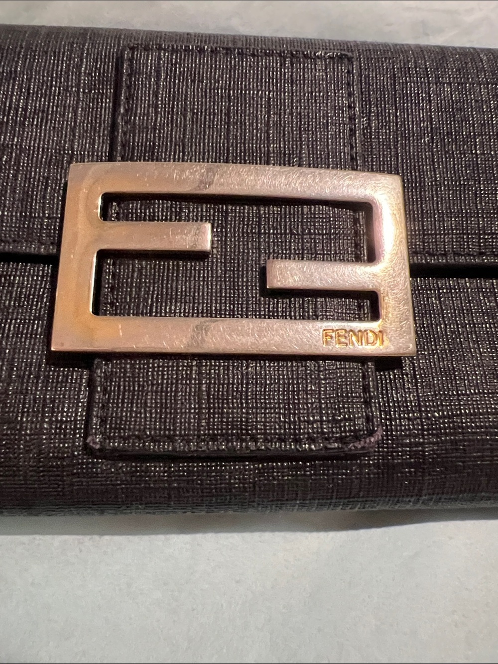 Authentic Fendi Rare Vintage Zucca print Long Wallet CA2290910